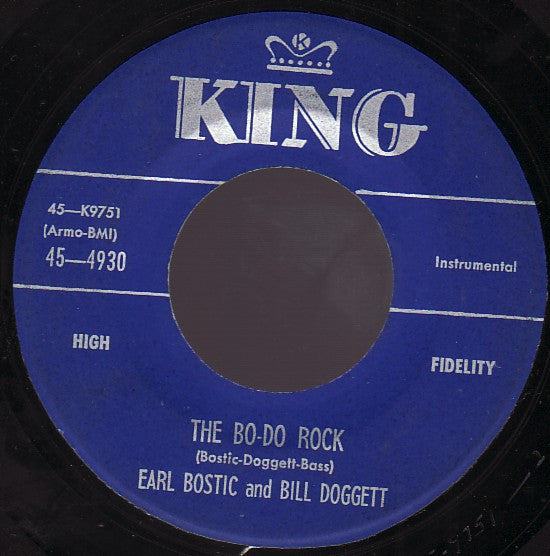 Earl Bostic And Bill Doggett : The Bo-Do Rock / Mean To Me (7", Single)