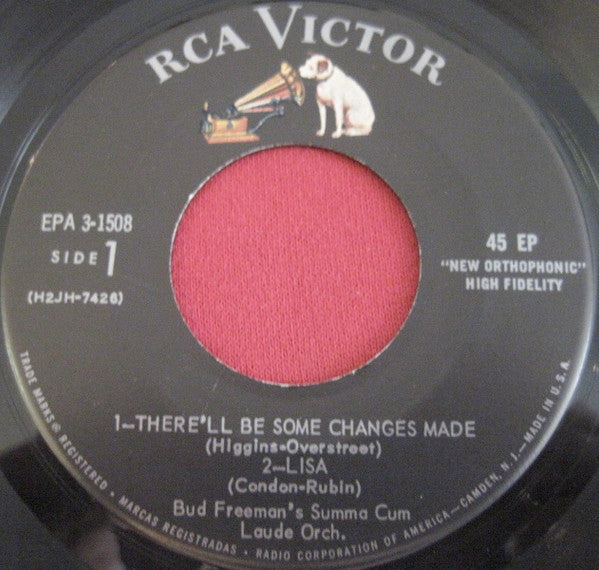 Bud Freeman : There'll Be Some Changes Made (7", EP)