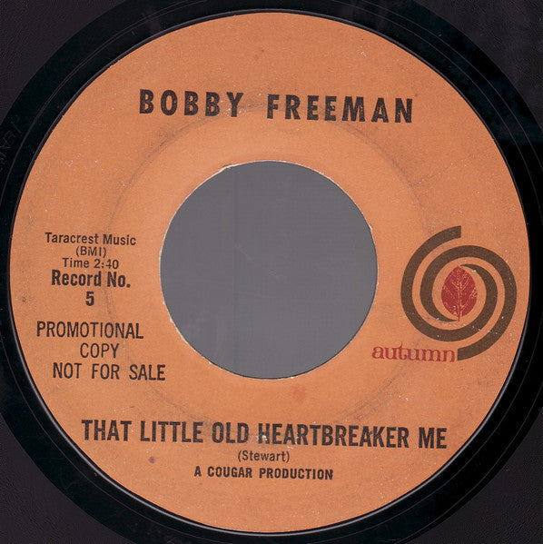 Bobby Freeman : S-W-I-M (7", Single, Promo, Styrene)
