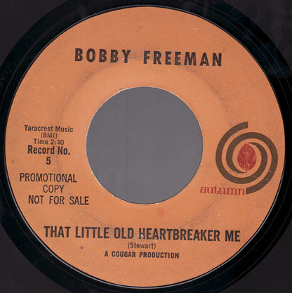 Bobby Freeman : S-W-I-M (7", Single, Promo, Styrene)