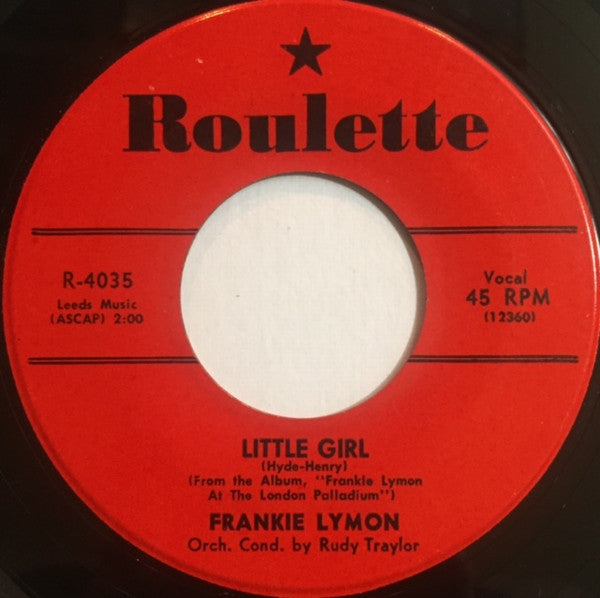 Frankie Lymon : Little Girl / It's Christmas Once Again (7", Single)