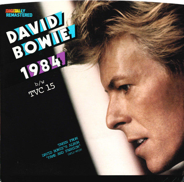 David Bowie : 1984 (7", Single, Promo, Pic)