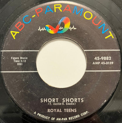 The Royal Teens : Short Shorts / Planet Rock (7", Single)