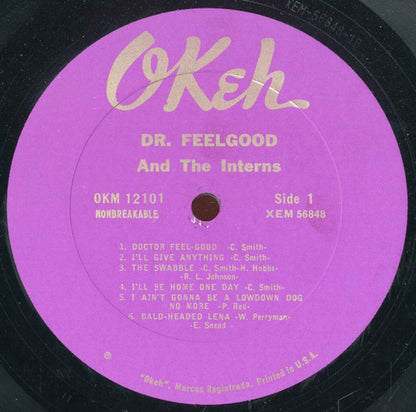 Dr. Feelgood & The Interns : Dr. Feelgood And The Interns (LP, Album, Mono)