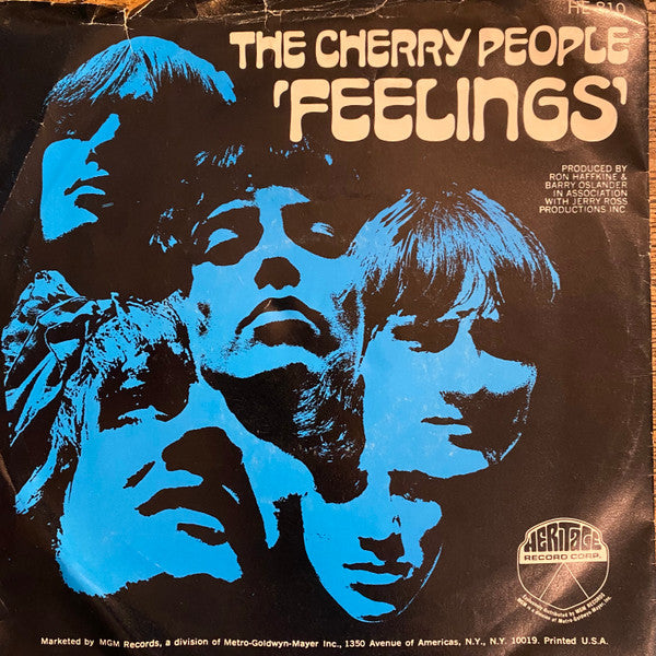 Cherry People : Feelings (7", Mono, Promo)