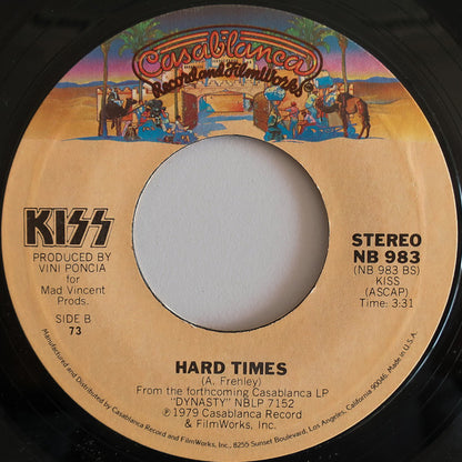 Kiss : I Was Made For Lovin' You (7", Single, Styrene, 73 )