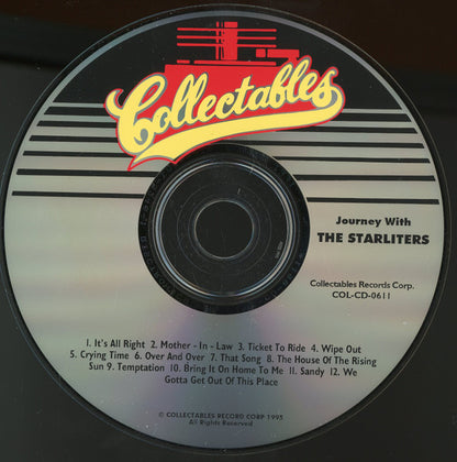 The Starliters (3) : Journey With The Starliters (CD, Album, RE)
