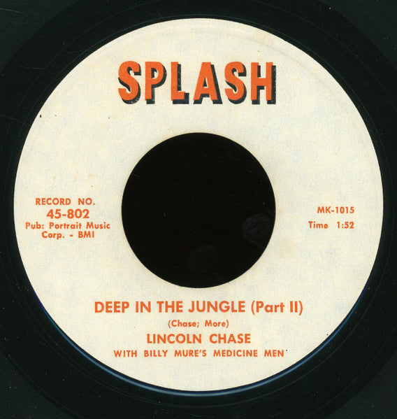 Lincoln Chase With Billy Mure's Medicine Men : Deep In The Jungle (7")