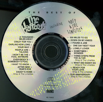 The Heartbeats Including Shep & The Limelites : The Best Of (CD, Comp, RE, RP)