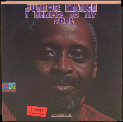 Junior Mance : I Believe To My Soul (LP, Album, Mono)