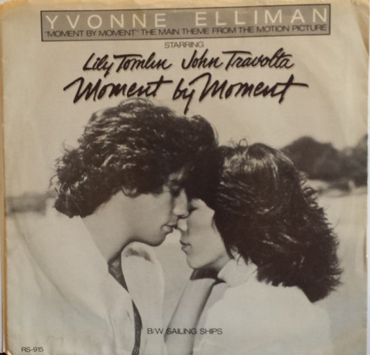 Yvonne Elliman : Moment By Moment (7", Single, Promo, Styrene)