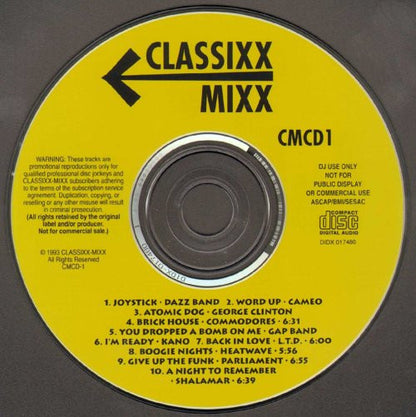 Various : Classixx Mixx 1 (CD, Comp)