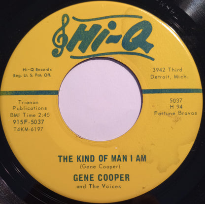 Gene Cooper And The Voices : Go Go Inn / The Kind Of Man I Am (7")