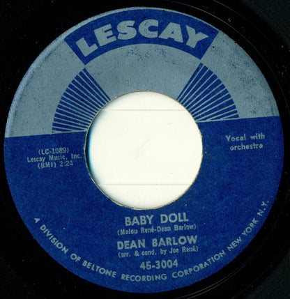 Dean Barlow : Third Window From The Right / Baby Doll (7", Single)