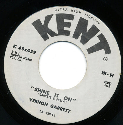 Vernon Garrett : Shine It On (7")