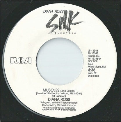 Diana Ross : Muscles (7", Single, Promo)