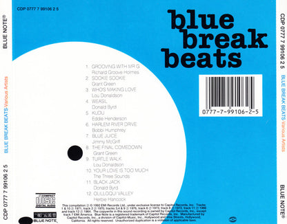 Various : Blue Break Beats (CD, Comp)