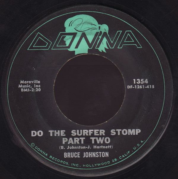 Bruce Johnston : Do The Surfer Stomp (7")