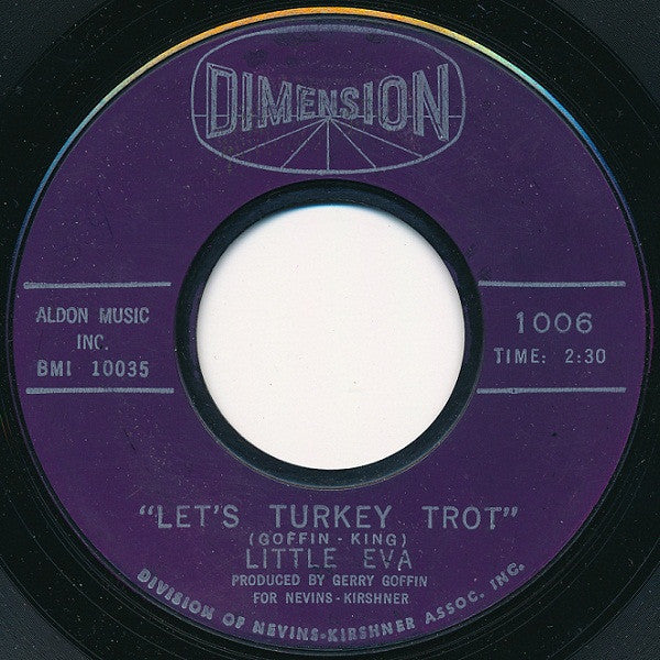 Little Eva : Let's Turkey Trot / Down Home (7", Single, M/Print, Styrene)