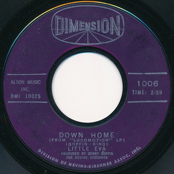 Little Eva : Let's Turkey Trot / Down Home (7", Single, M/Print, Styrene)