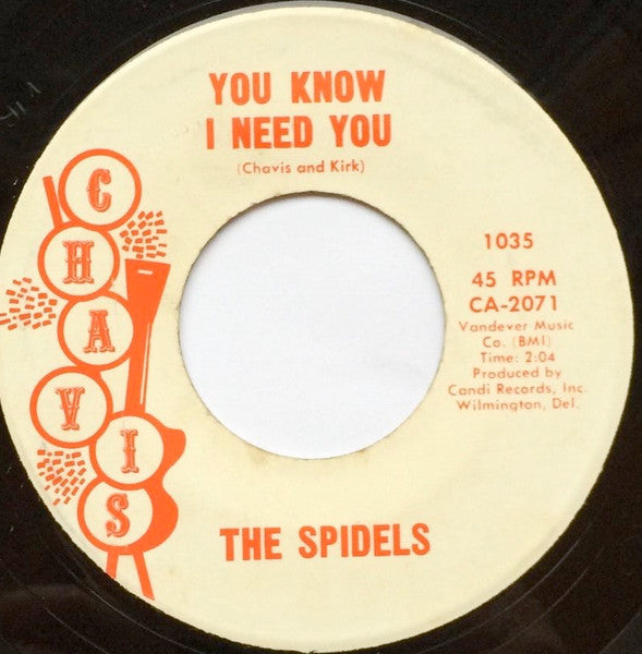 The Spidels : Like A Bee (7")