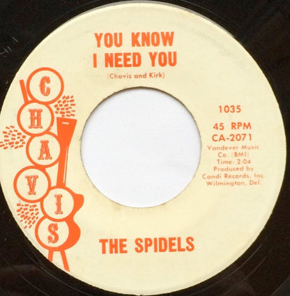 The Spidels : Like A Bee (7")