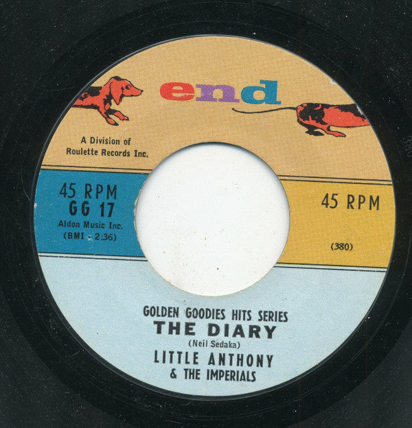 Little Anthony & The Imperials : So Much / The Diary (7", Styrene)