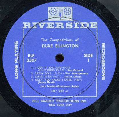 Various : The Compositions Of Duke Ellington (Volume 1) (LP, Comp, Mono)