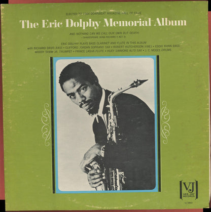 Eric Dolphy : The Eric Dolphy Memorial Album (LP, Album, Mono, RE)