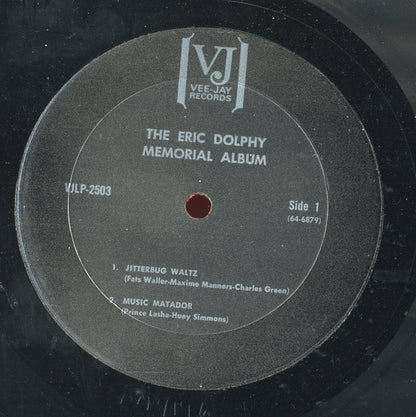 Eric Dolphy : The Eric Dolphy Memorial Album (LP, Album, Mono, RE)
