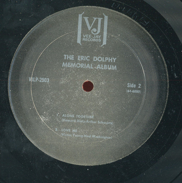 Eric Dolphy : The Eric Dolphy Memorial Album (LP, Album, Mono, RE)