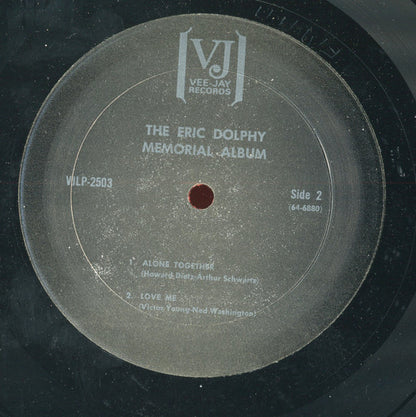 Eric Dolphy : The Eric Dolphy Memorial Album (LP, Album, Mono, RE)