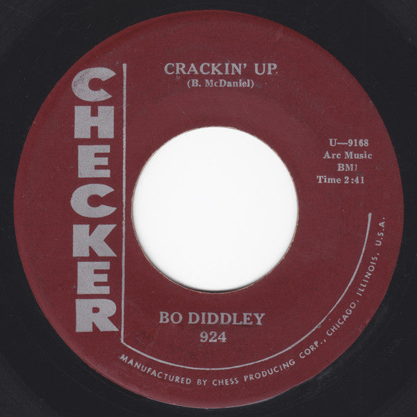 Bo Diddley : Crackin' Up / The Great Grandfather (7", Single, M/Print, RP)