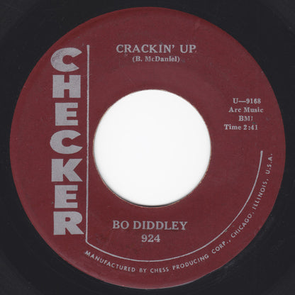 Bo Diddley : Crackin' Up / The Great Grandfather (7", Single, M/Print, RP)