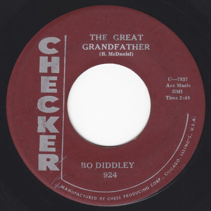 Bo Diddley : Crackin' Up / The Great Grandfather (7", Single, M/Print, RP)
