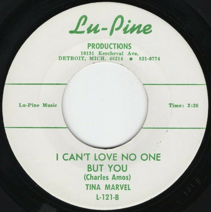 Tina Marvel : Promises You Made To Me (7", Single)