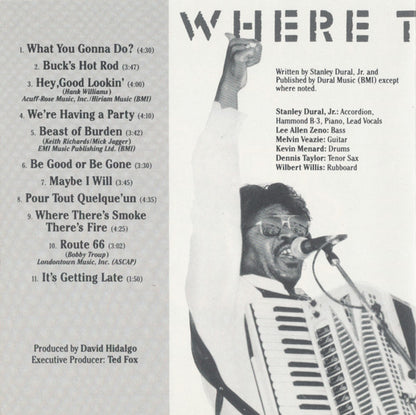 Buckwheat Zydeco : Where There's Smoke There's Fire (CD, Album)