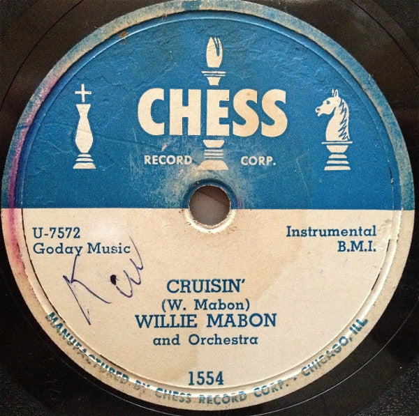 Willie Mabon : I Got To Go / Cruisin' (Shellac, 10")