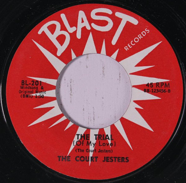 The Court Jesters : Roaches / The Trial (Of My Love) (7", Single, Styrene)