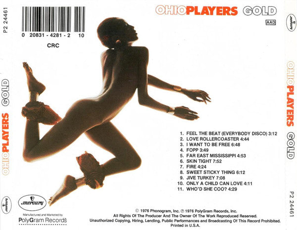 Ohio Players : Gold (CD, Comp, Club, RE, Col)