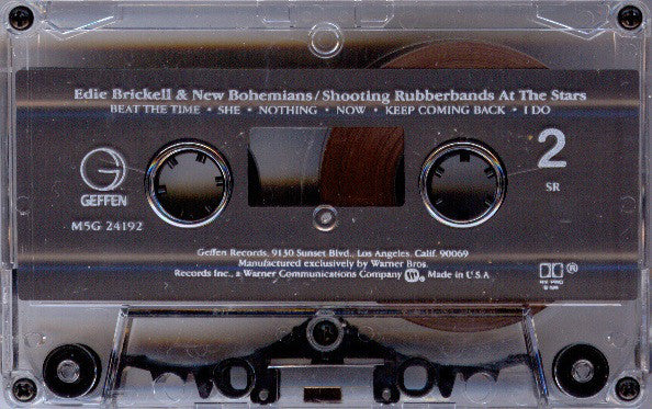Edie Brickell & New Bohemians : Shooting Rubberbands At The Stars (Cass, Album, SR,)