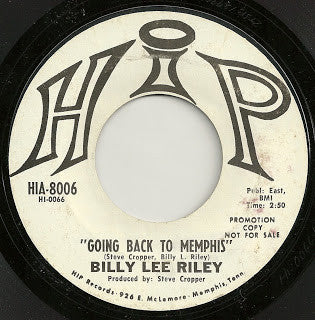 Billy Lee Riley : Family Portrait / Going Back To Memphis (7", Promo, Styrene)