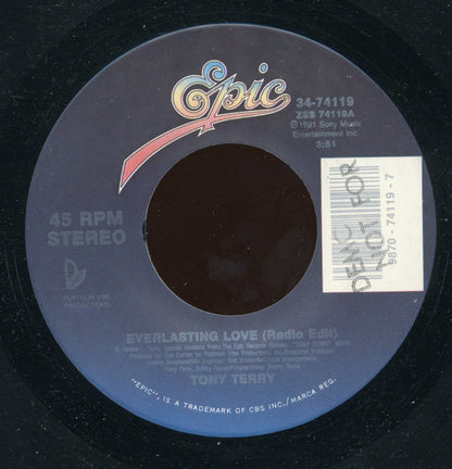 Tony Terry : Everlasting Love (7", Single)