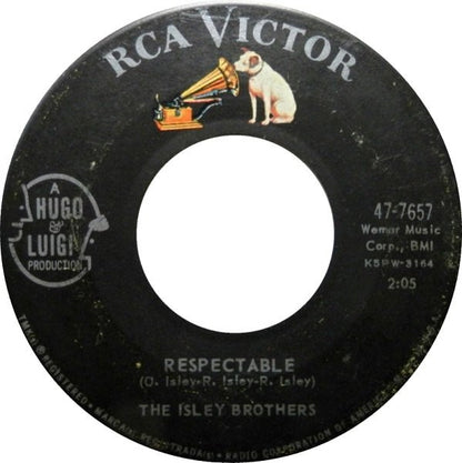 The Isley Brothers : Respectable / Without A Song (7", Single)