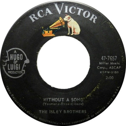 The Isley Brothers : Respectable / Without A Song (7", Single)