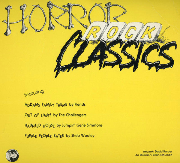 Various : Horror Rock Classics (7", Shape, Comp, Ora)