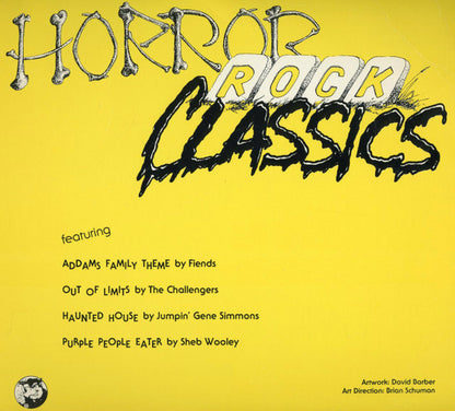 Various : Horror Rock Classics (7", Shape, Comp, Ora)