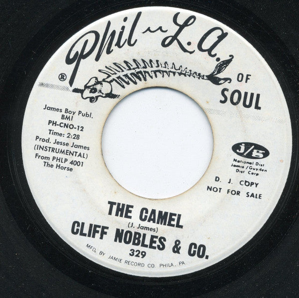 Cliff Nobles & Co : Gettin' Away / The Camel (7", Single, Promo)