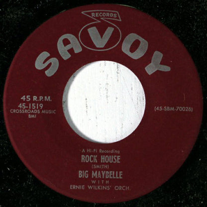 Big Maybelle With The Ernie Wilkins Orchestra : Rock House / Jim (7", Single)