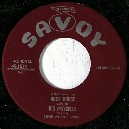 Big Maybelle With The Ernie Wilkins Orchestra : Rock House / Jim (7", Single)